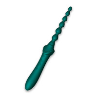 Мультифункціональний вібратор Zalo — Bess 2 Turquoise Green