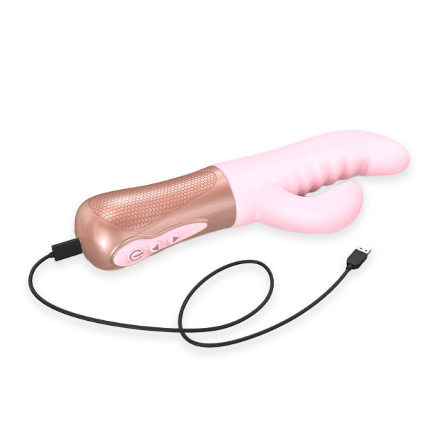 Подвійний пульсатор-кролик Love To Love Sassy Bunny Baby Pink