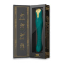 Смартвібратор-пульсатор Zalo — King Turquoise Green