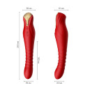 Смартвібратор-пульсатор Zalo — King Wine Red