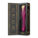 Смартвібратор-пульсатор Zalo — King Velvet Purple