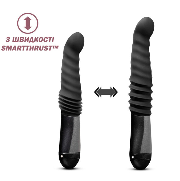Пульсатор Temptasia by Blush Lazarus Thrusting Dildo Black