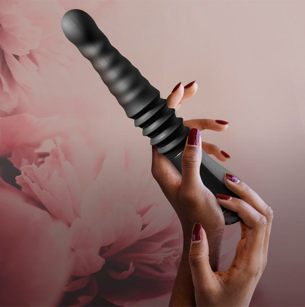 Пульсатор Temptasia by Blush Lazarus Thrusting Dildo Black