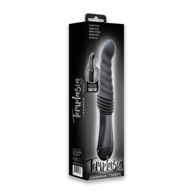 Пульсатор Temptasia by Blush Lazarus Thrusting Dildo Black