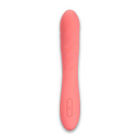 Смарт-вібратор з пульсацією Svakom Ava Neo Peach Pink