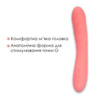 Смарт-вібратор з пульсацією Svakom Ava Neo Peach Pink