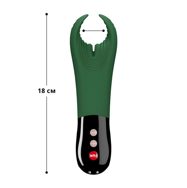 Вібратор для пеніса Fun Factory MANTA Moss Green Black