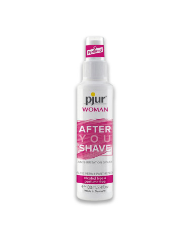Aftershave spray pjur Woman 100 ml with aloe vera and panthenol
